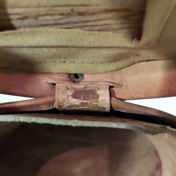 Vintage Mexico Hand Tooled Leather Purse - Picture 8 of 13